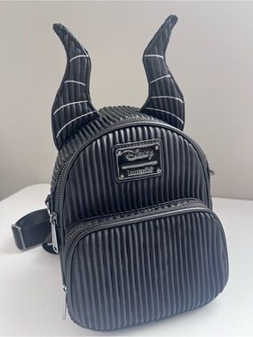 Loungefly Disney Villains Maleficent Dragon Convertible Backpack & Crossbody Bag